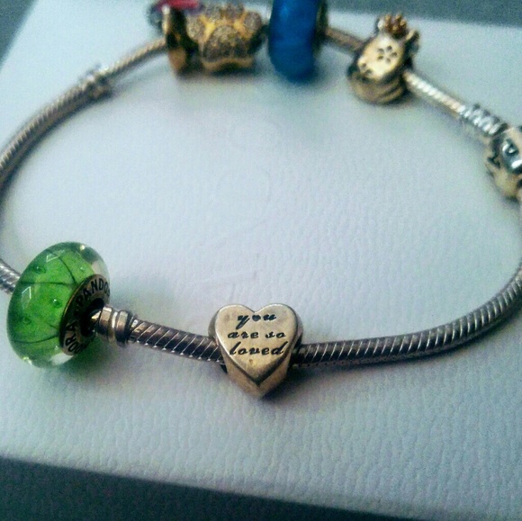 Pandora charm bracelet - Picture 5 of 8